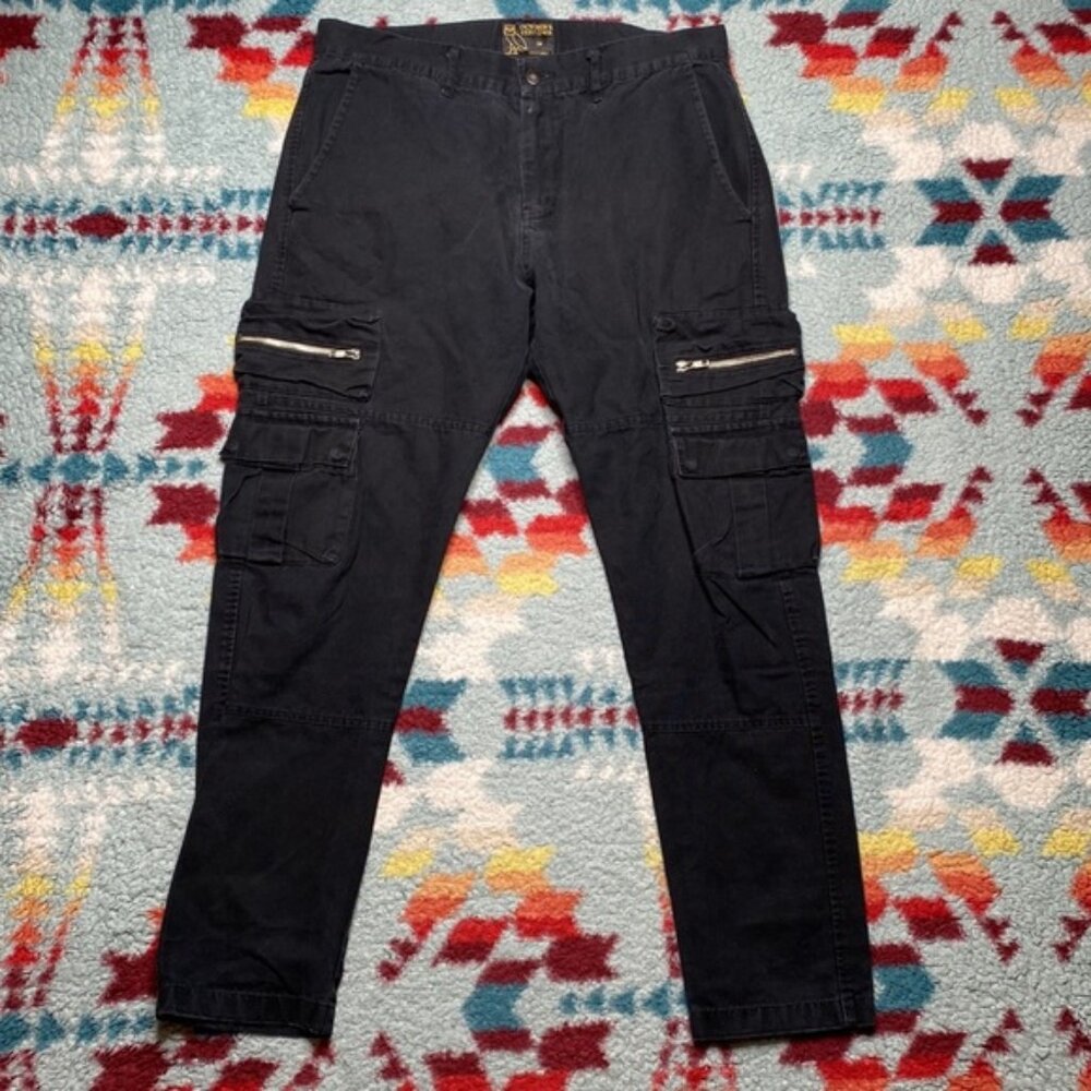 October’s Very Own black cargo surplus pants